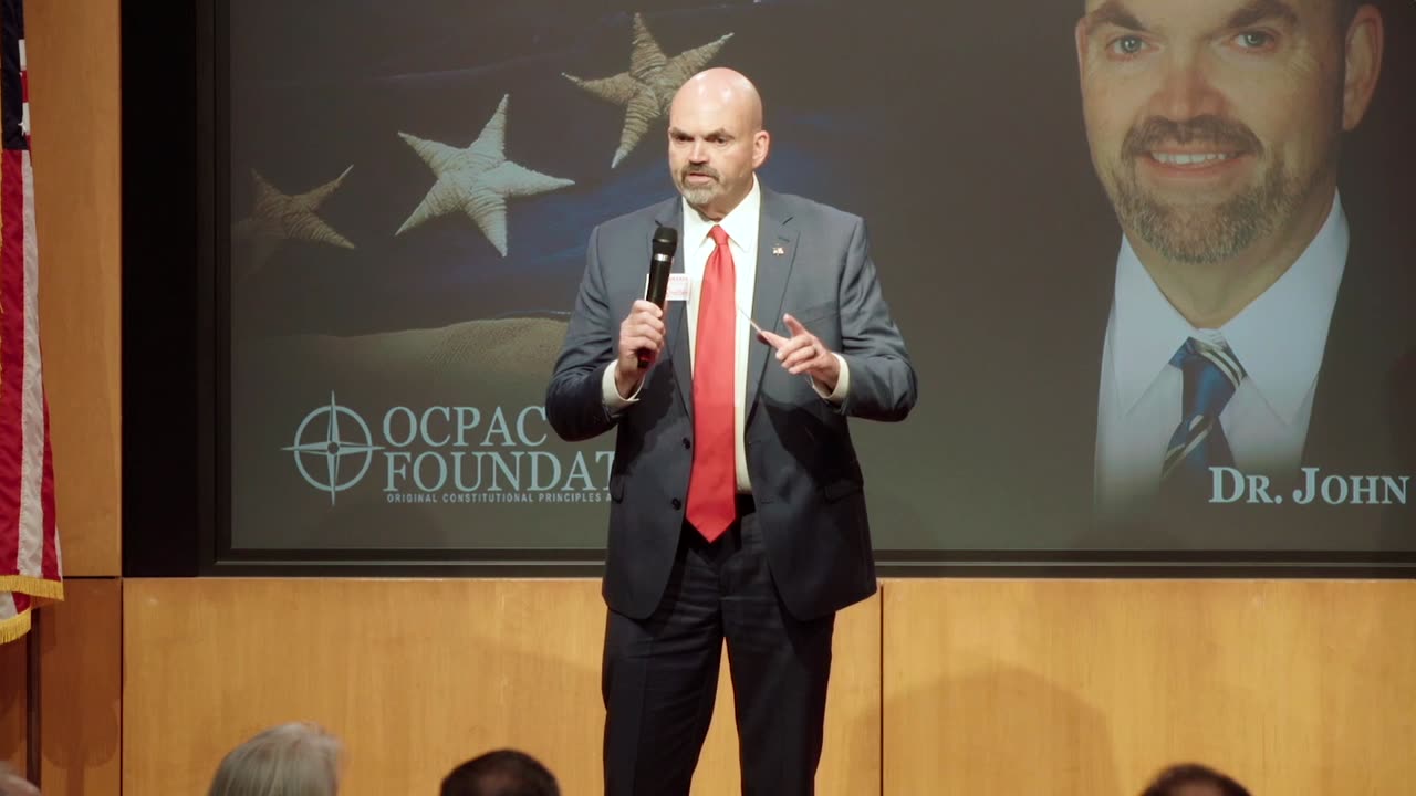 Dr. John Cox Addresses OCPAC Foundation