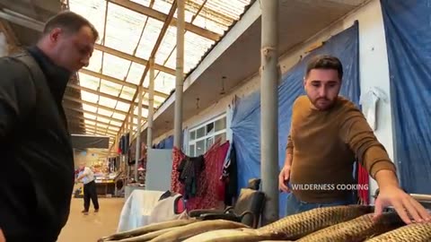 How to Bake Fish in a Fiery Salt Shell ? Harvesting Salt from a Unique Salt Lake