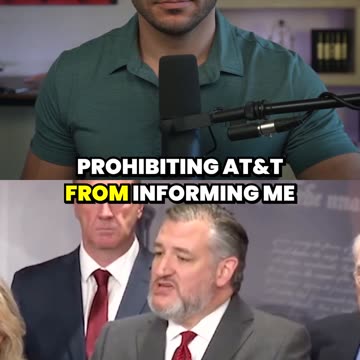 Ted Cruz EXPOSES FBI and AT&T Gag Order Scandal