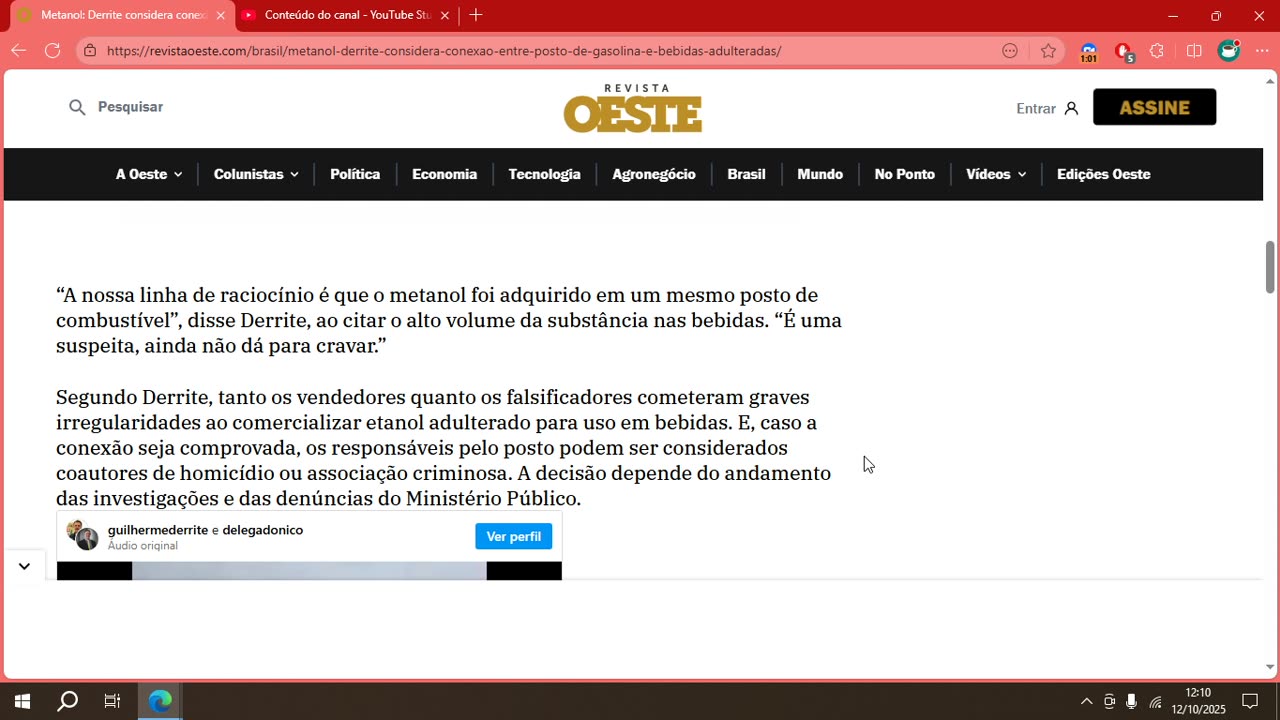 Metanol_ Derrite considera conexão com posto de gasolina.mp4