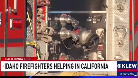 Idaho Firefighters Help California