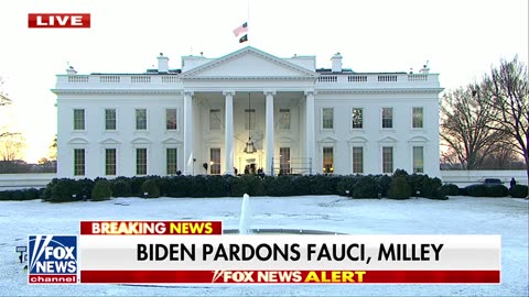 BREAKING Biden pardons Dr. Fauci, Mark Milley, Jan. 6 committee members