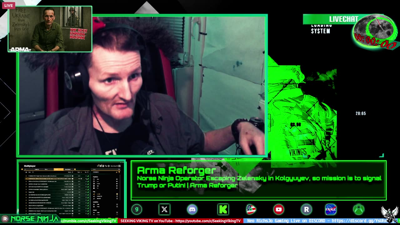Norse Ninja Operator Escaping Zelensky in Kolgyuyev, so mission is to signal Trump or Putin! | Arma Reforger