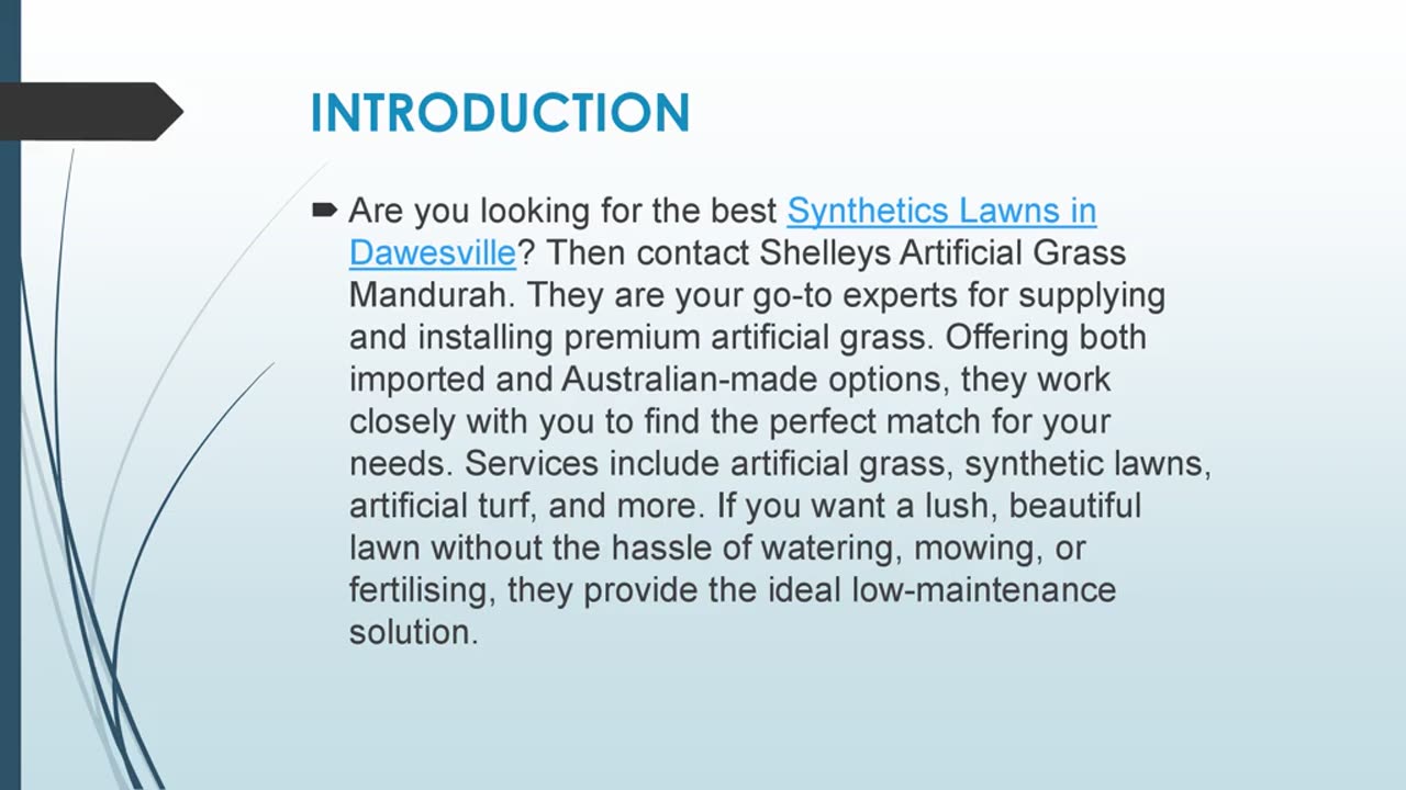 Best Synthetics Lawns in Dawesville