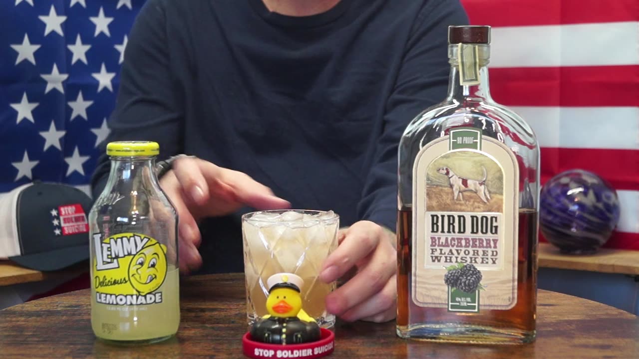 Donald Holt - Bird Dog Blackberry Whiskey & Lemmy Lemonade