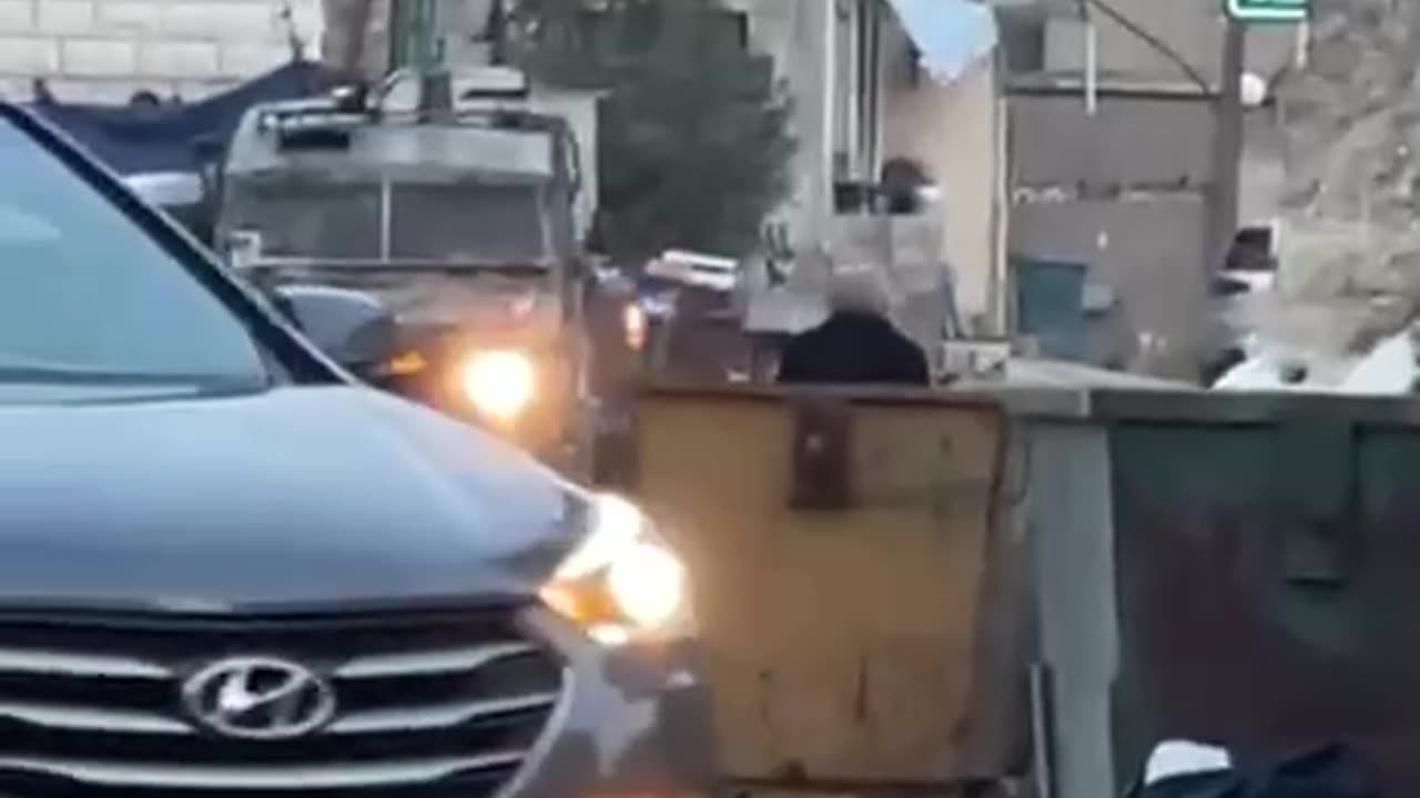 Clashes broke out between young Palestinians and our forces during an