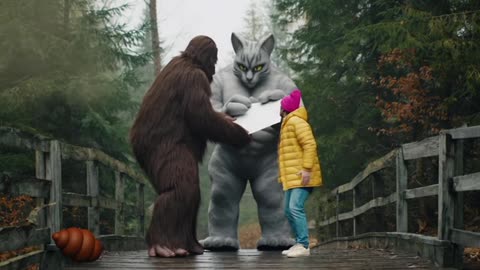 BIGFOOT DISLIKES LIBERALS WITH COLORED HAIR