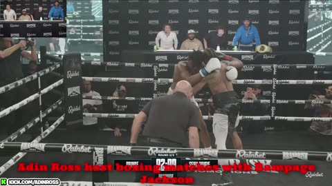 Adin Ross host boxing match