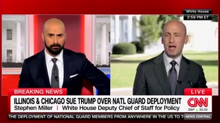 "What a Dumb Question" - Stephen Miller Laughs in CNN Host's Face
