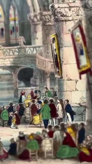 Diorama book from 1865