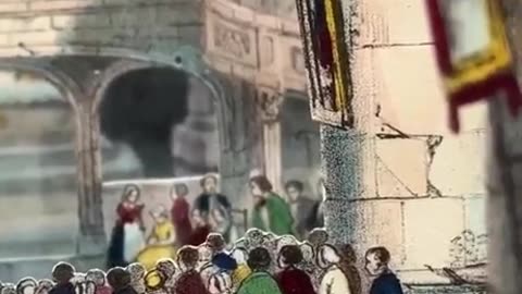 Diorama book from 1865