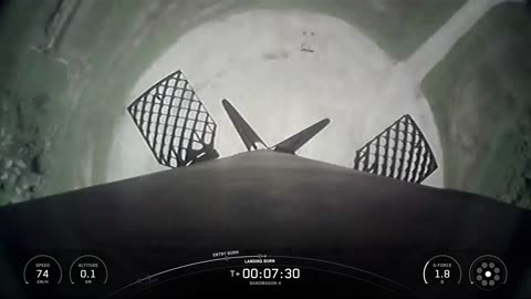 Falcon 9’s first stage has landed on Landing Zone 2 02 11 2025