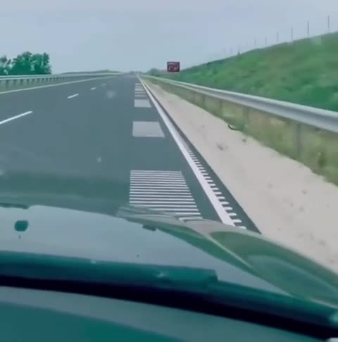 There is a musical highway in Hungary