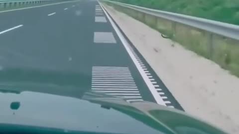There is a musical highway in Hungary