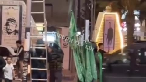 🟥🔥 Israel Iran War | Hamas Operatives Seen Hanging Flags Near Modi'in Illit | RCF