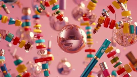 Lucid_Origin_Christmas_satisfying_scene_a_glossy_metallic_sphe_0.mp4