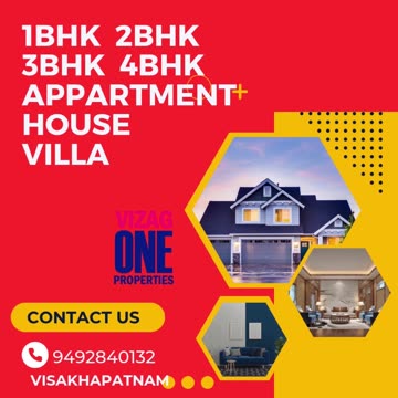 Vizag Properties | Realestate | House Flat Appartment Visakhapatnam Gajuwaka Steelplant Kommadi