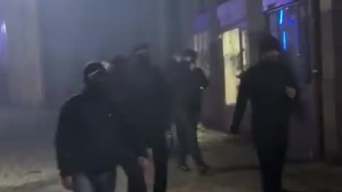 Antifa attacked the memorial of the father who died