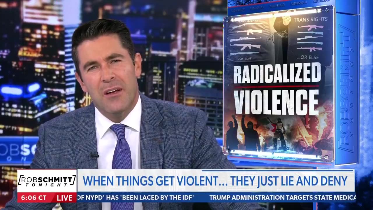 Montage of Pritzer equating PDJT & administration to Nazis | Rob Schmitt