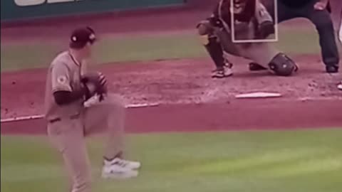 Padres Miller smokes batter with 104 mph fastball