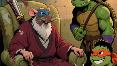 Teenage Mutant Ninja Turtles!