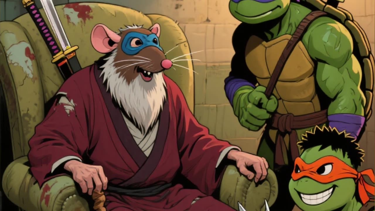 Teenage Mutant Ninja Turtles!