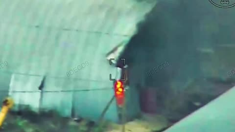 Massive Hangers Filled with Russian Tanks Is Repeatedly Hit by Drones