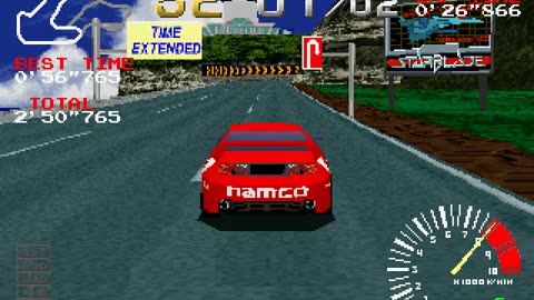 PSX Longplay 580 Ridge Racer Bonus Turbo Mode Disc Blended