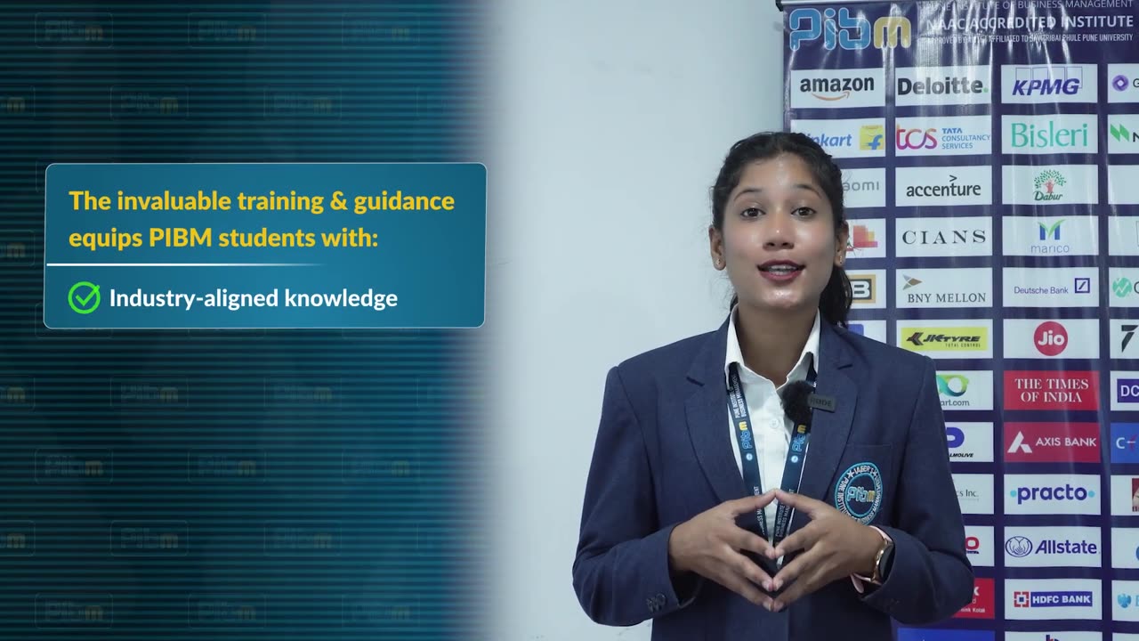 How does PIBM strengthen its Corporate Interface to prepare students for real-world success?