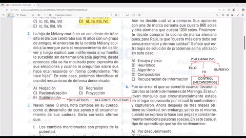 AULA 20 REPASO 2026 - 1 | Miscelánea | Psicología