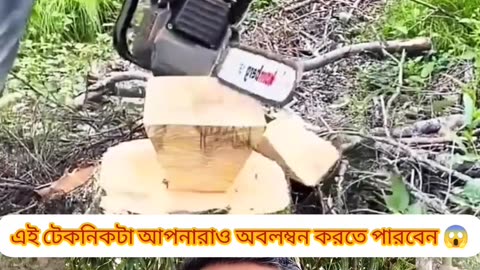 Amazing table made from leftover tree stump