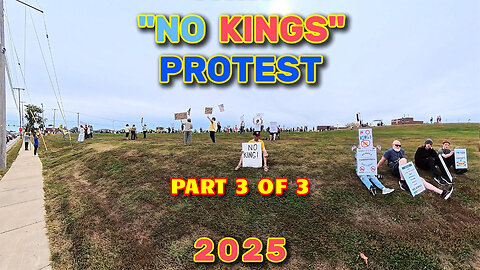 "No Kings" Clown Show Protest - Part 3 of 3 - October 18th, 2025 - At JCCC in Overland Park, Kansas