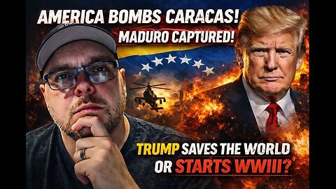 Maduro Captured After U.S. Bombs Caracas — Liberation or Empire?