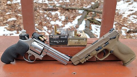 Unexpected Great Performance - Blazer Brass JHP .40 S&W VS .357 Magnum