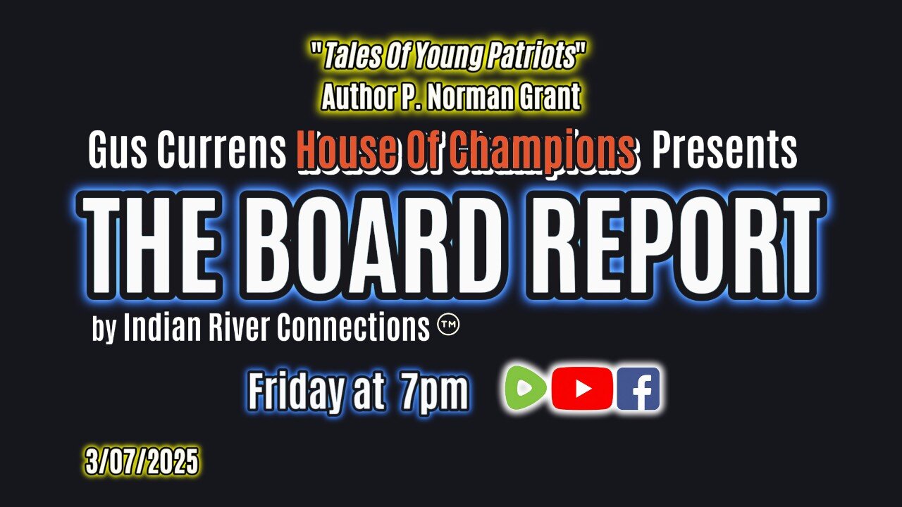 The Board Report by Indian River Connections