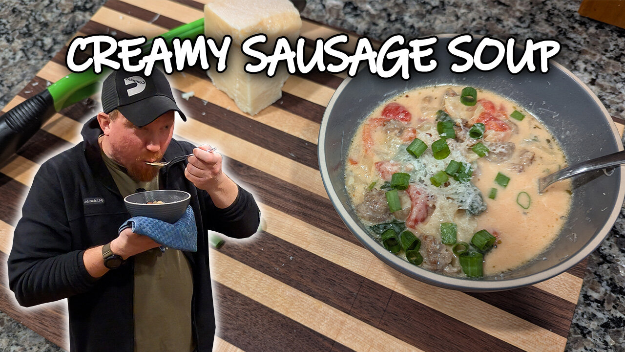 Creamy Parmesan Italian Sausage Soup | Easy & Flavorful Comfort Food