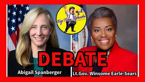 Ep. 156 : DEBATE - Abigail Spanberger vs. Lt. Gov. Winsome Earle-Sears