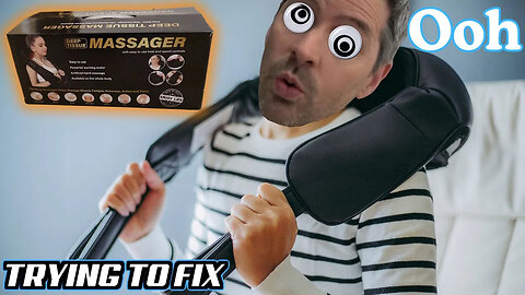 Trying to FIX a Brand New Deep Tissue Massager | No Power Out of the Box!