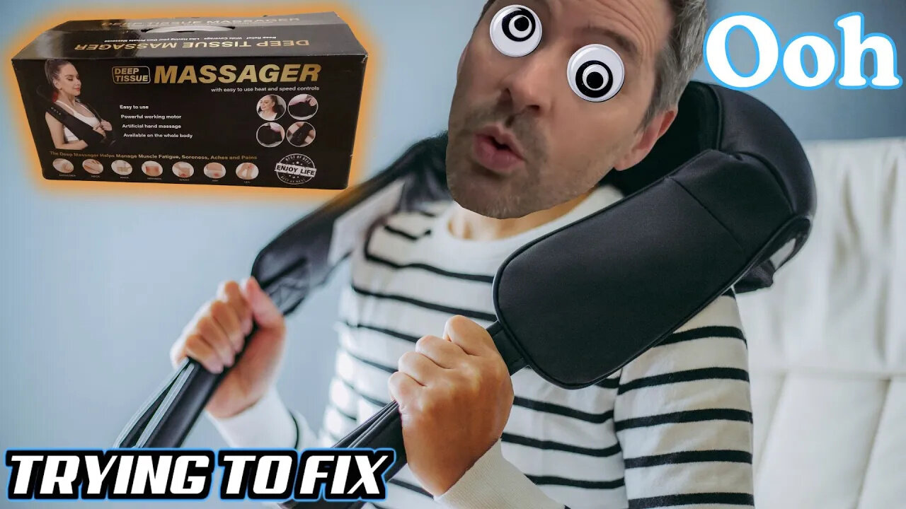 Trying to FIX a Brand New Deep Tissue Massager | No Power Out of the Box!