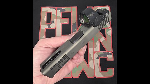 Glock 19 SRO Optic Cut & GR8 Porting with Iron Sights Deleted