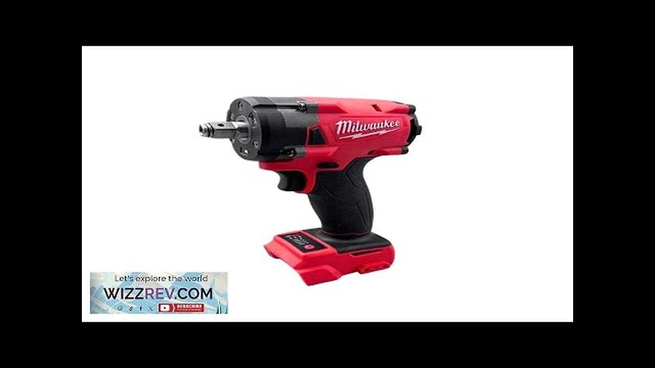 Milwaukee Brushless Cordless Electric Wrench 1/2 Car Truck Repair Screwdriver Impact Drill Review