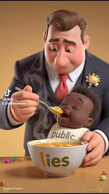 we grow to love the lies they feed us