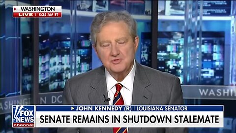 Sen. Kennedy: Schumer is as nervous as a pregnant nun