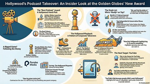 Hollywood's Podcast Power Grab And Golden Globes Exclusion