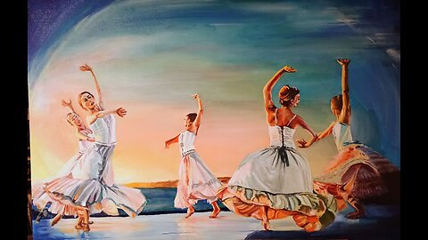 Finishing a painting Livestream #WIPWednesday