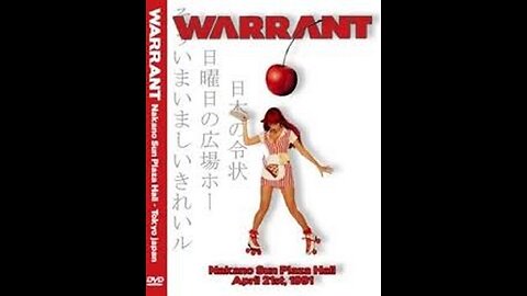 Warrant Live in Nakano Sun Plaza Hall, Tokyo 1991 [Full Concert]