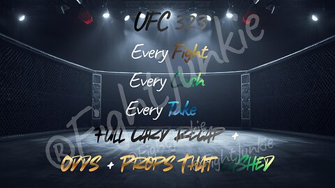 UFC 323 14 Fight Card Results! Every Fight + Every Cash + Every Take! Full Recap