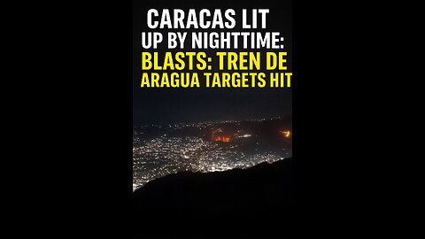 Caracas Lit Up by Nighttime Blasts: Tren de Aragua Targets Hit