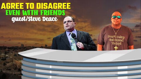 AGREE TO DISAGREE AS FRIENDS guest/ Steve Deace