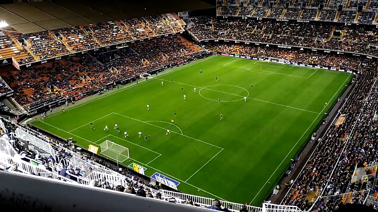 Valencia _Estadio Mestalla_ wonderful view